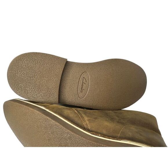 Clark’s Chukka Desert Brown Leather Boots 15522 Size 11 - Picture 10 of 12